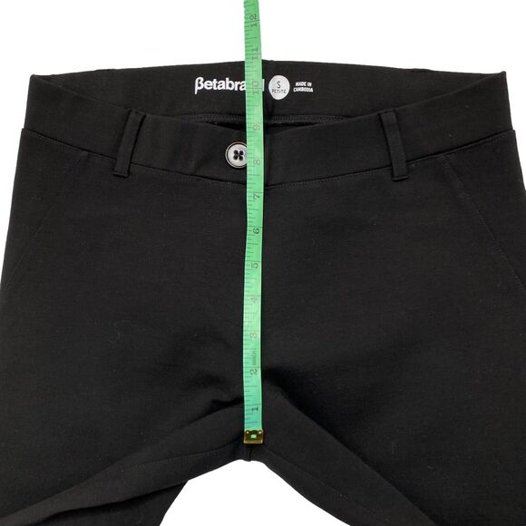 BETABRAND Straight Leg Classic Dress Yoga Pants in Black Small Petite #W0076 - Picture 6 of 9